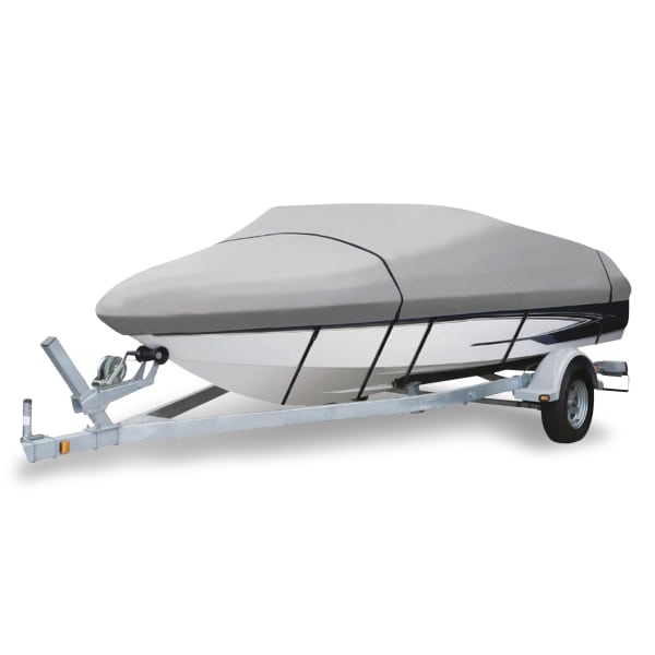 Heavy Duty Premium 600D 14ft-16ft Trailerable Marine Grade Boat Cover ...